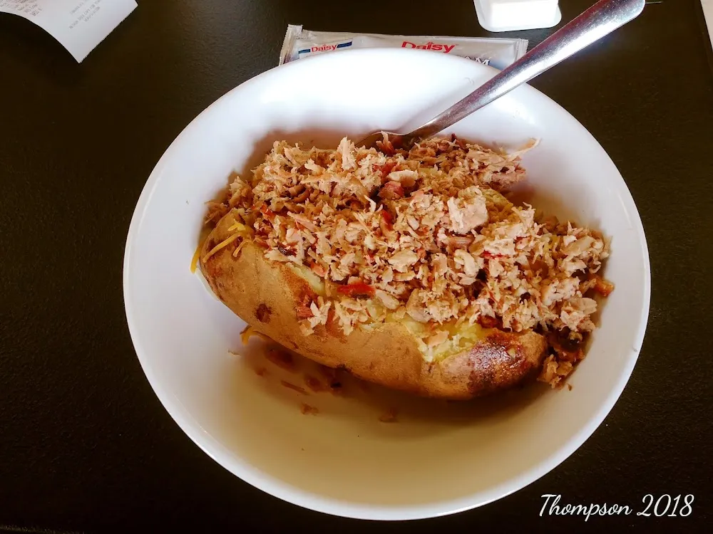 Pork Stuffed Potato